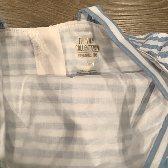 Oshkosh kids Toddler striped long pant romper - Picture 4 of 4